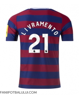 Newcastle United Tino Livramento #21 Tricou Fotbal Replică 2024-25 Barbati Deplasare
